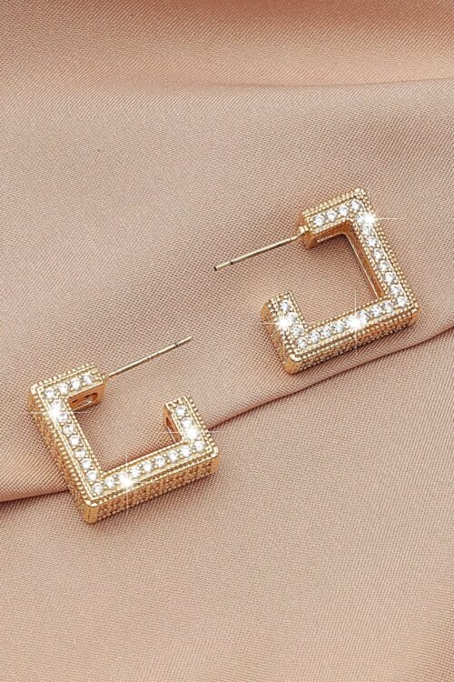 Half Square Ear Pins