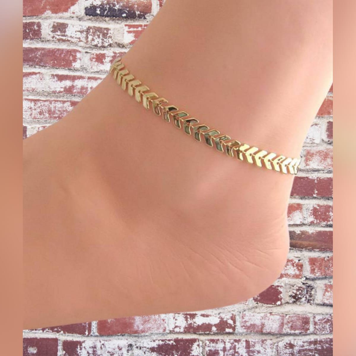 Leafy Anklet